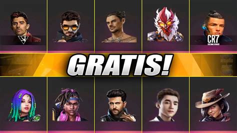 GARENA REGALA TODOS Los PERSONAJES GRATIS En FREE FIRE RECLAMA Un