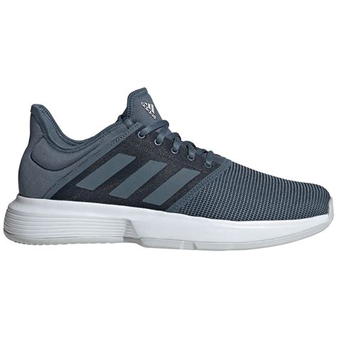 Adidas Mens GameCourt Tennis Shoes - Navy - Tennisnuts.com