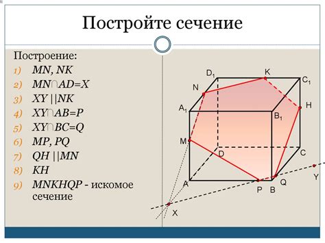 Построение сечений тетраэдра и параллелепипеда - презентация онлайн