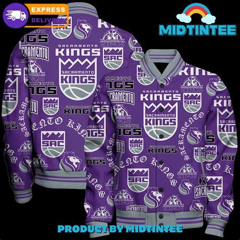 Sacramento Kings National Basketball Association Varsity Jacket Midtintee