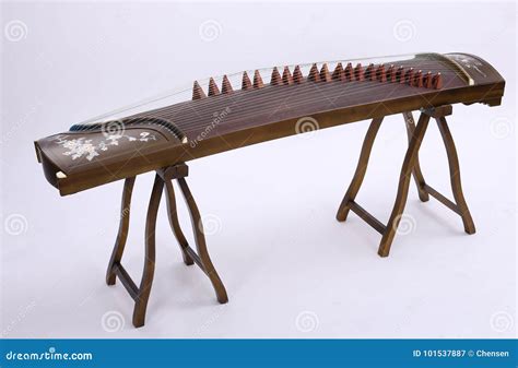 Chinese Zither Guzheng Chinese Folk Music Stock Image - Image of wind ...