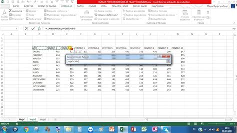 BUSCAR EN EXCEL POR DOBLE COINCIDENCIA DE FILAS Y COLUMNAS OFIMÁTICA