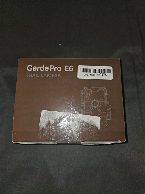 Gardepro E Trail Camera Wifi Mp P Game Camera W No Glow Night