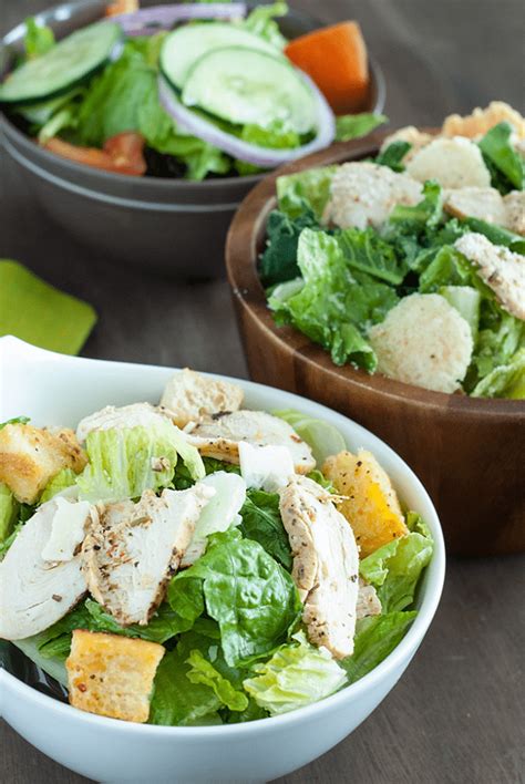 Grilled Chicken Caesar Salad Panera