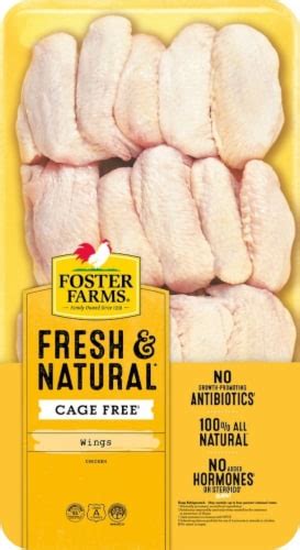 Foster Farms Fresh And Natural Chicken Wings 1 Pk Kroger