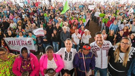 Claudia Sheinbaum Visita La Sierra Tarahumara En Guachochi Chihuahua