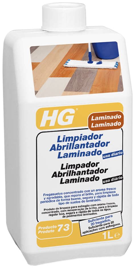 Limpiador Abrillantador Para Suelos Laminados Uso Diario Hg De L