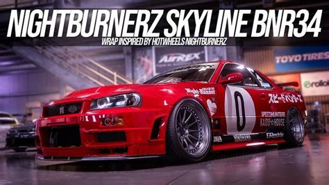 Nissan Skyline GTR R34 Hot Wheels Car