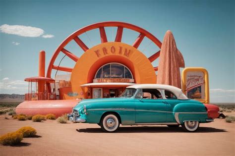 Premium Ai Image A Roadside Attractions Or Landmarks You Encounter
