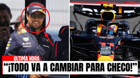 F1 EN SHOCK TODO CAMBIARÁ IMPACTANTE RECIBIMIENTO A CHECO PÉREZ EN