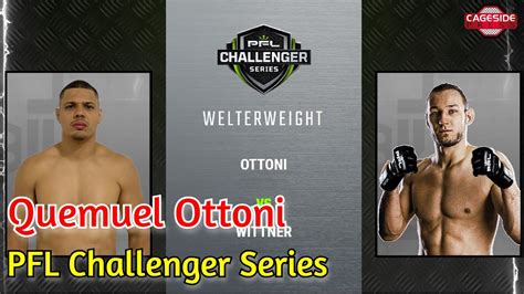 Quemuel Ottoni Only Man To Beat Alex Pereira In MMA Over It As PFL