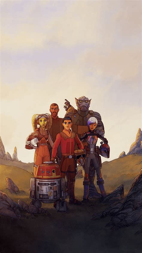 Wanted To Give Star Wars Rebels Some Love So Converted The Art Of Star Wars Rebels Book Cover