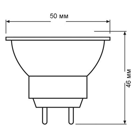 Лампа галогенная Osram 46860 WFL Decostar 51 Titan 20W 36 12V GU5 3