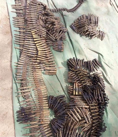 Nigerian Troops On Twitter Huge Cache Of Arms And Ammunition Believed