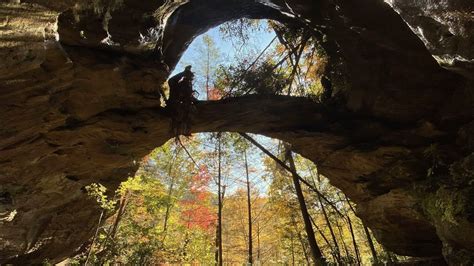 The Most Scenic Arch In Red River Gorge Youtube