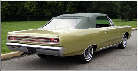 Plymouth Fury Iii Sports Fury Convertible Tops And