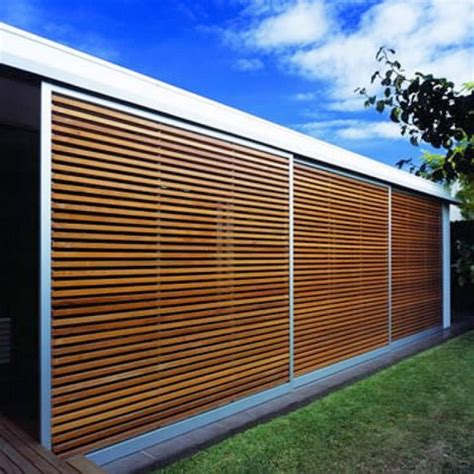 Western Red Cedar Slatted Screens Silva Timber Esi External Works