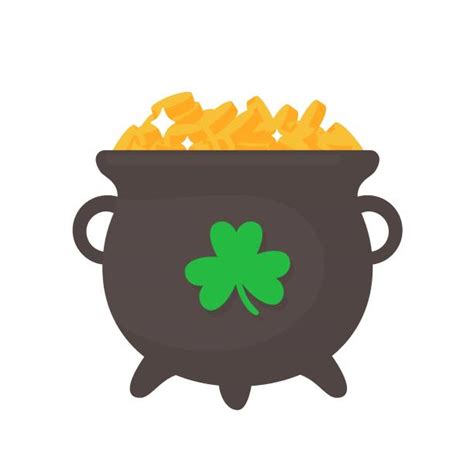 St Patricks Day Clip Art Pot Of Gold