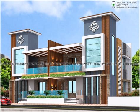 Pin By Buildnest Designer On Residential Bunglow 3d Design Bunglow