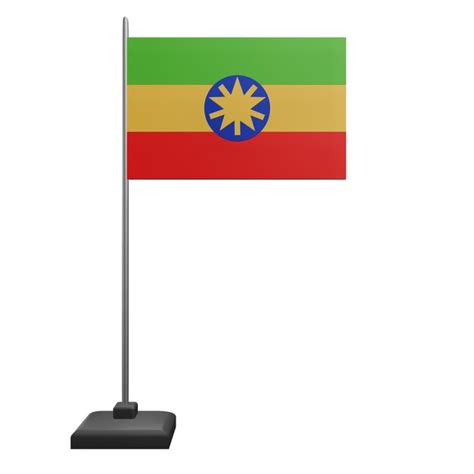 Premium Psd D Illustration Of Ethiopia Flag