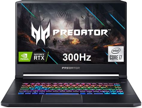 Acer Predator Triton 300 With Intel 10th Gen CPU RTX 2070 Super 300Hz