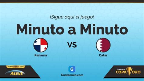 Minuto a minuto en vivo Panamá vs Qatar por cuartos de final de la