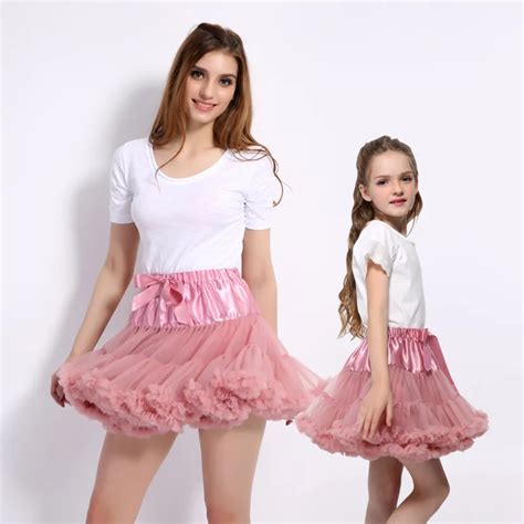 Moda Fam Lia Roupas Combinando M E Filha Vestidos Irm S Tutu Saia