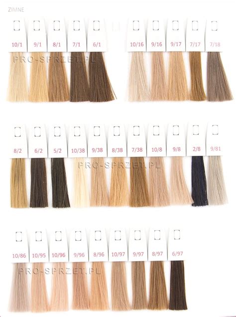 Wella Illumina Color Chart Colorxml