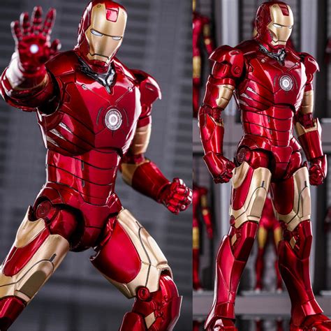 Readyzd Toysoriginal Marvel Iron Man Mark Led Version Hall Of