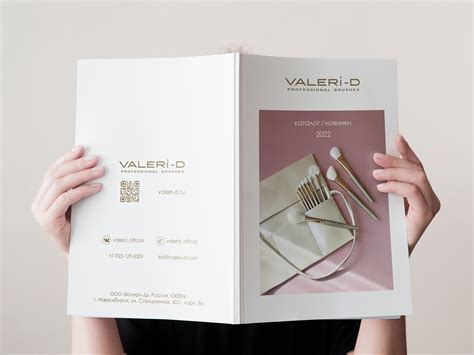 Каталог кистей для макияжа Valeri-D on Behance