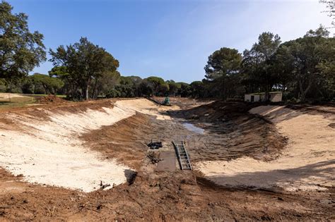 Golf de l Estérel Actualités TRAVAUX DE REHABILITATION DES PARCOURS