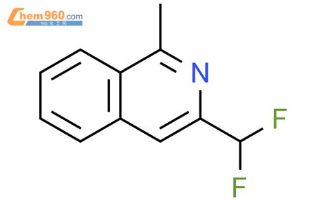 668276 48 0 Isoquinoline 3 difluoromethyl 1 methyl 化学式结构式分子式mol