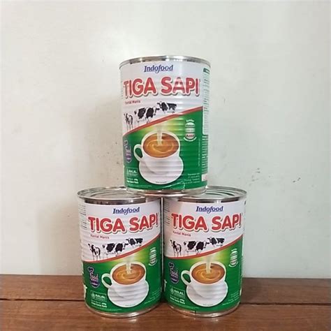 Jual Susu 3 Sapi Susu Tiga Sapi 490g Susu Kental Manis Indofood