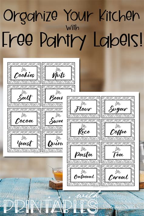 The Best Way to Organize your Kitchen Cabinets plus FREE printable ...