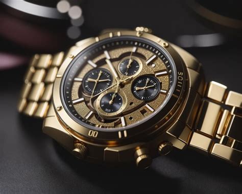 Premium Photo Luxury Analog Wrist Watch Gold