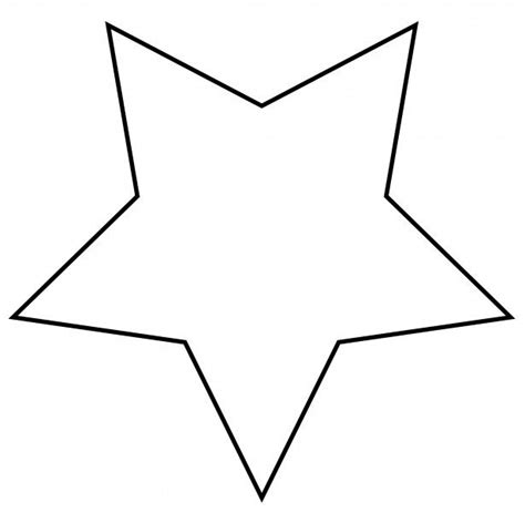 Also: fatter star. _ Star Clip Art Star Template Printable, Free ...