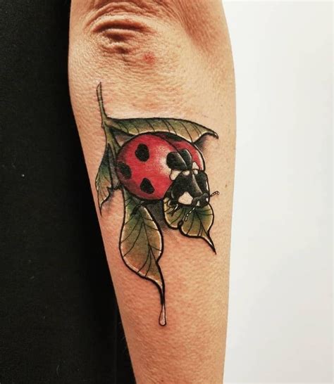 Ladybug Tattoo Stencil