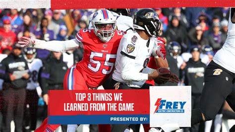 Top 3 things we learned from Bills vs. Ravens | Week 14