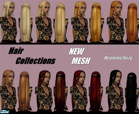 The Sims Resource Nsc Hair Set 43