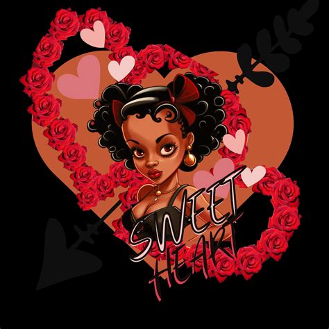 Betty Boop Svg Black Betty Boop Svgpng Instant Download Download Now