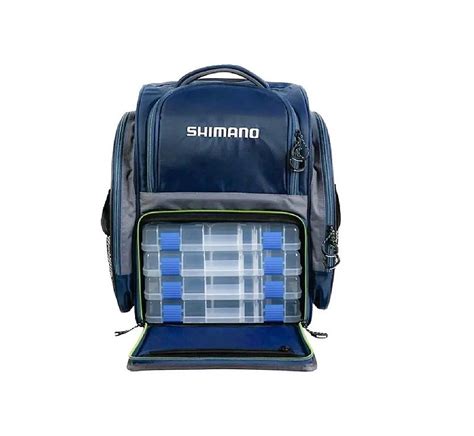 Mochila Shimano Pesca Back Pack Xl 4 Estojos Shop Do Mineiro