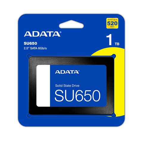 Adata Su650 1tb 2 5 Sata Iii 3d Nand Internal Solid State Drive Ssd Rb Tech And Games