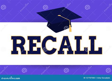 Text Sign Showing Recall Conceptual Photo Bring Fact Event Or