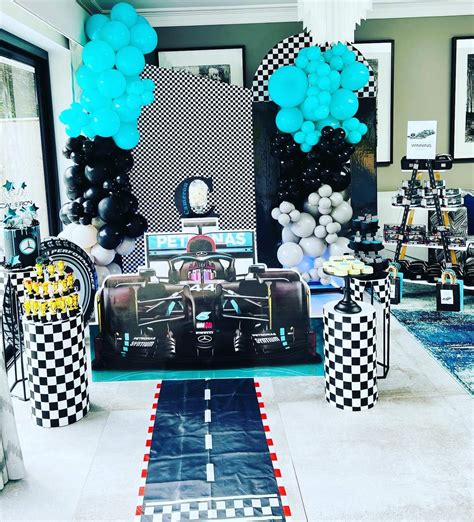 Formula 1 Racing Car Birthday Party Ideas Photo 4 Of 16 Catch My Party