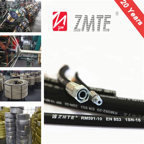 Hydraulic Steel Wire Flexible Rubber Hose At Best Price In Hebei