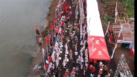 Potret Pembukaan Wakefest Di Danau Tondano Minahasa Sulawesi Utara