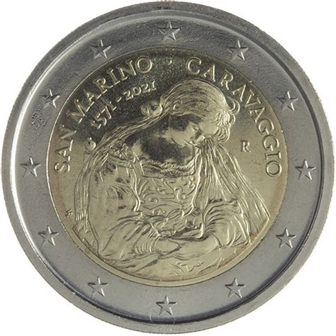 San Marino Euro Coin Th Anniversary Of The Birth Of Caravaggio