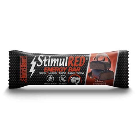 Energy Bar Stimul Red 40g Nutrisport Energetic Bars MOREmuscle