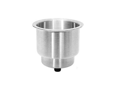 Marine Boat Stainless Steel 304 Satin Polish Cup Drink Holder Brushed