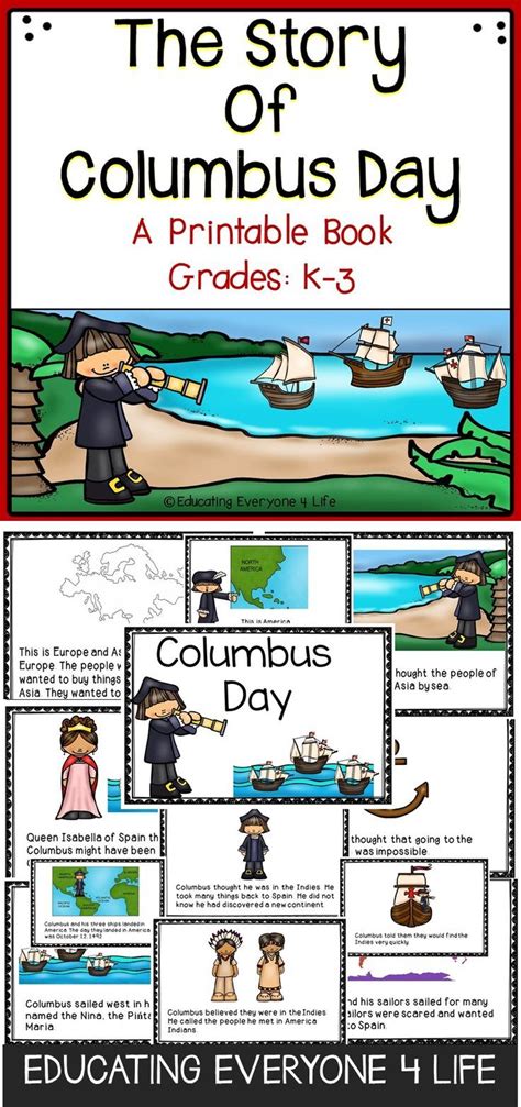 Pre K Columbus Day Activities Design Corral